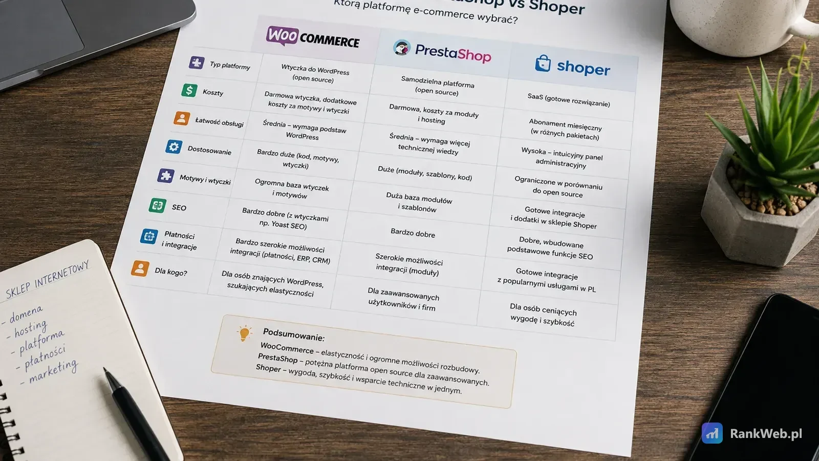 Czym różnią się WooCommerce, PrestaShop i Shoper, zdjęcie 2