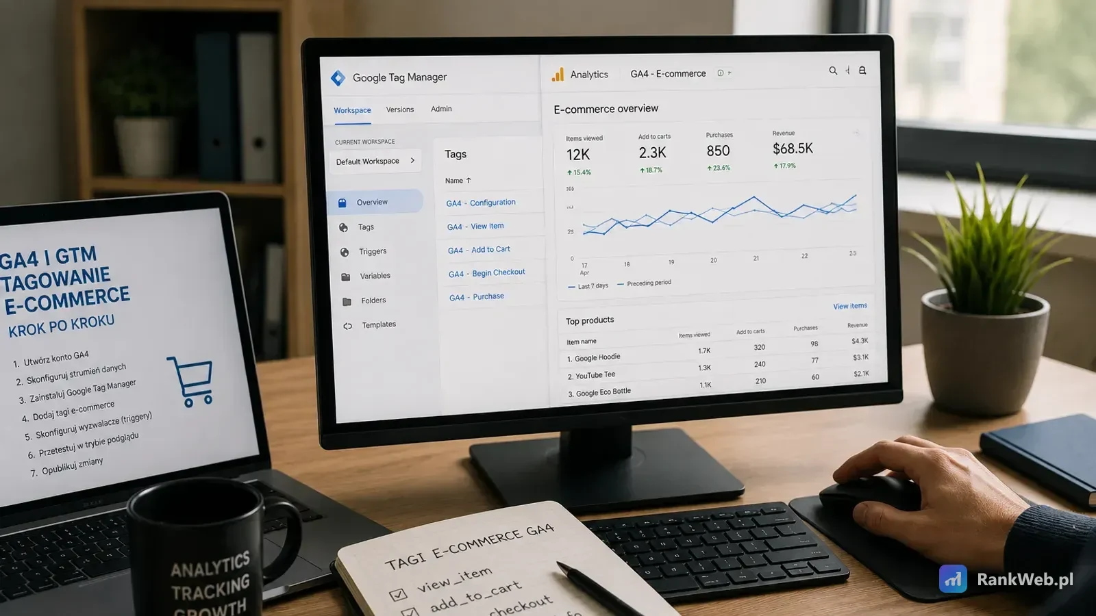 GA4 i Google Tag Manager - tagowanie e-commerce krok po kroku, zdjęcie 2